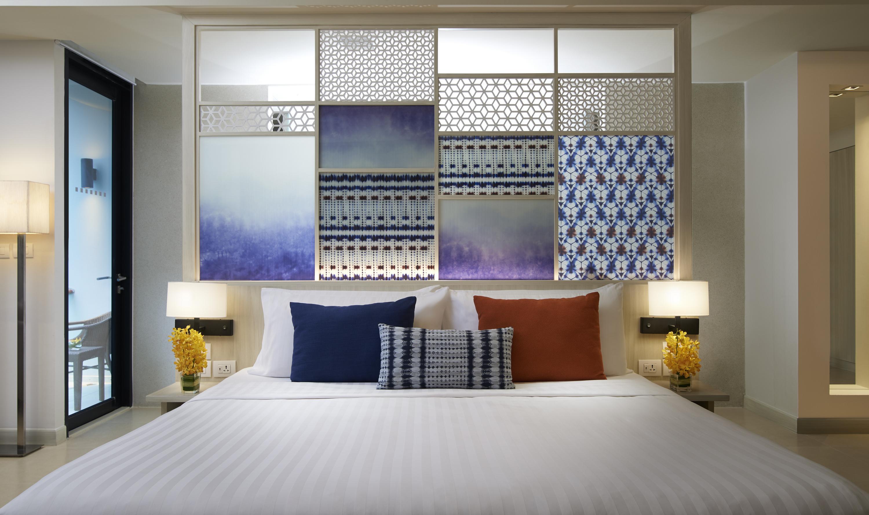 Amari Pattaya Hotel Exterior foto A bedroom at the hotel