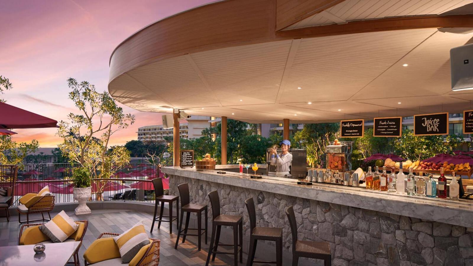 Amari Pattaya Hotel Exterior foto The Bar