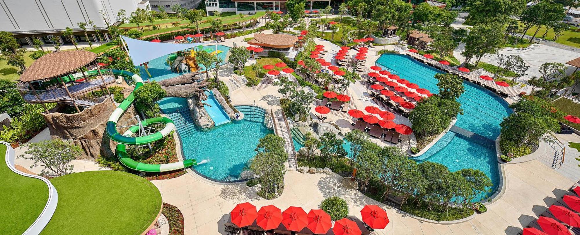 Amari Pattaya Hotel Exterior foto Splash Jungle Water Park